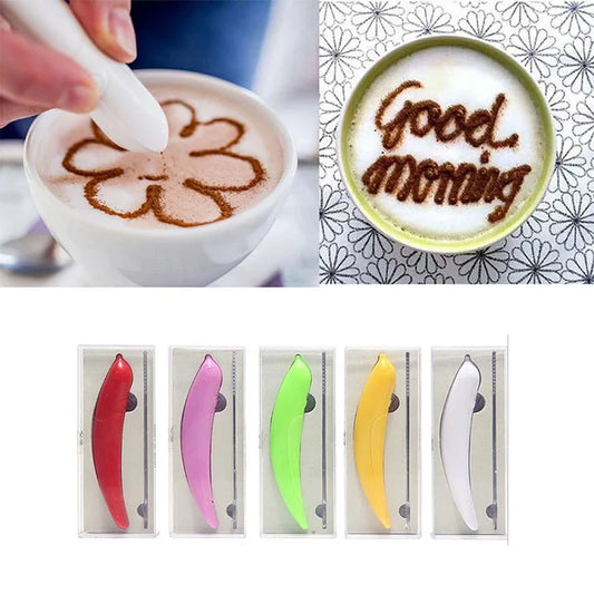 Spice Pen for Electrical Coffee Art for Latte