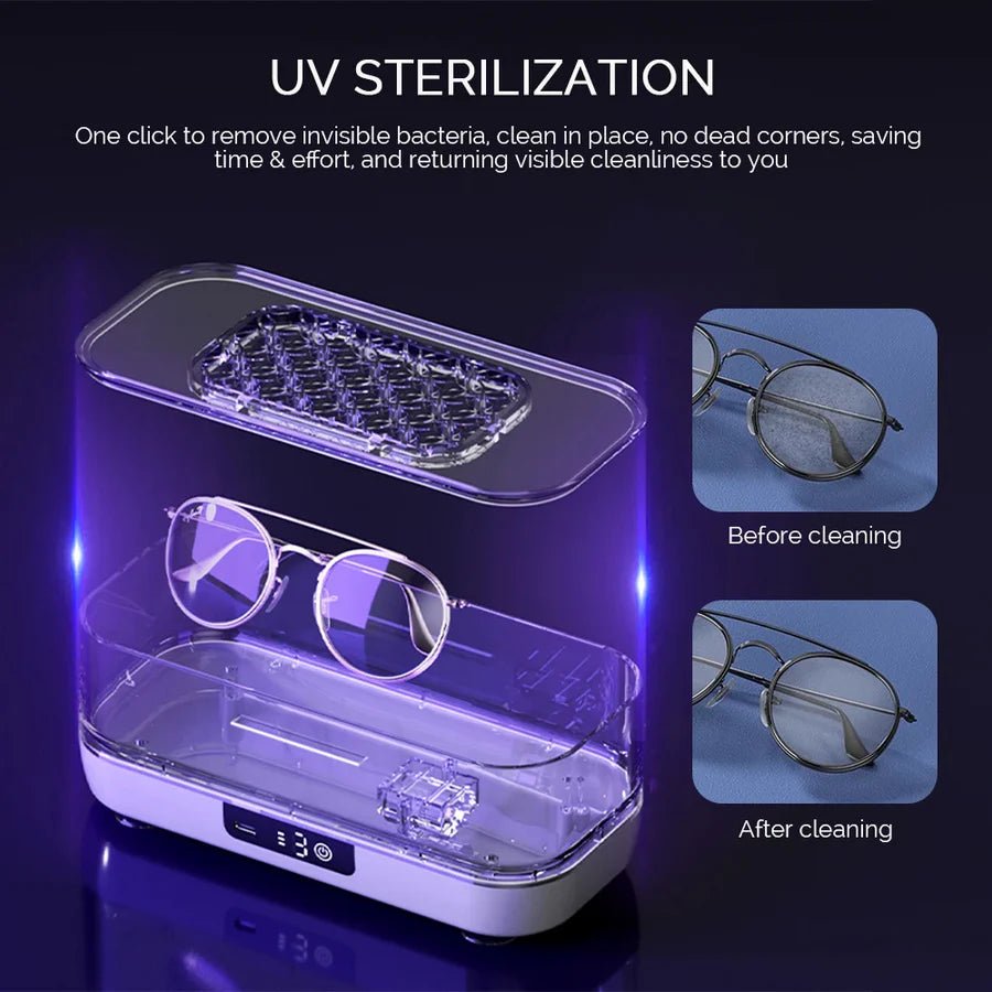 Ultrasonic Jewelry & Eyeglass Cleaner