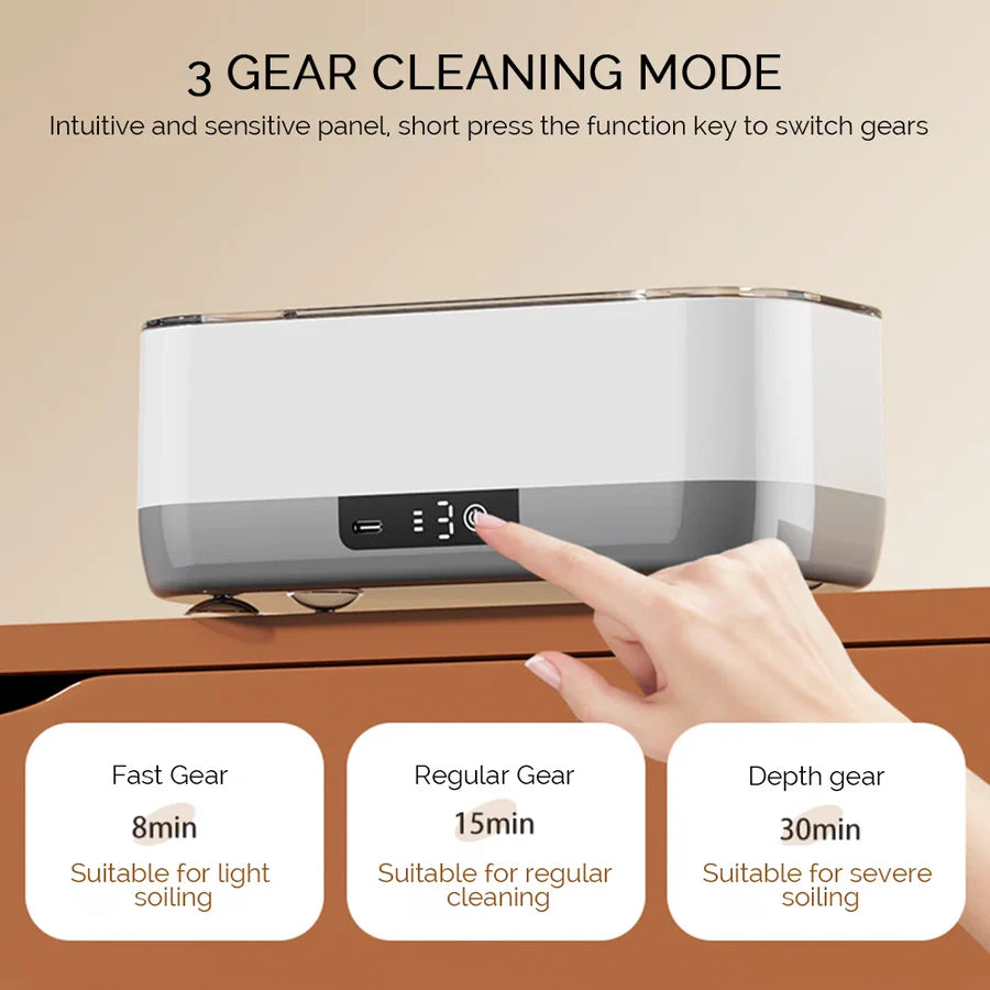 Ultrasonic Jewelry & Eyeglass Cleaner